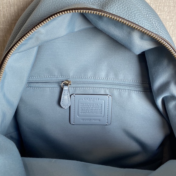 Coach | Bags | Blue Coach Mini Backpack 